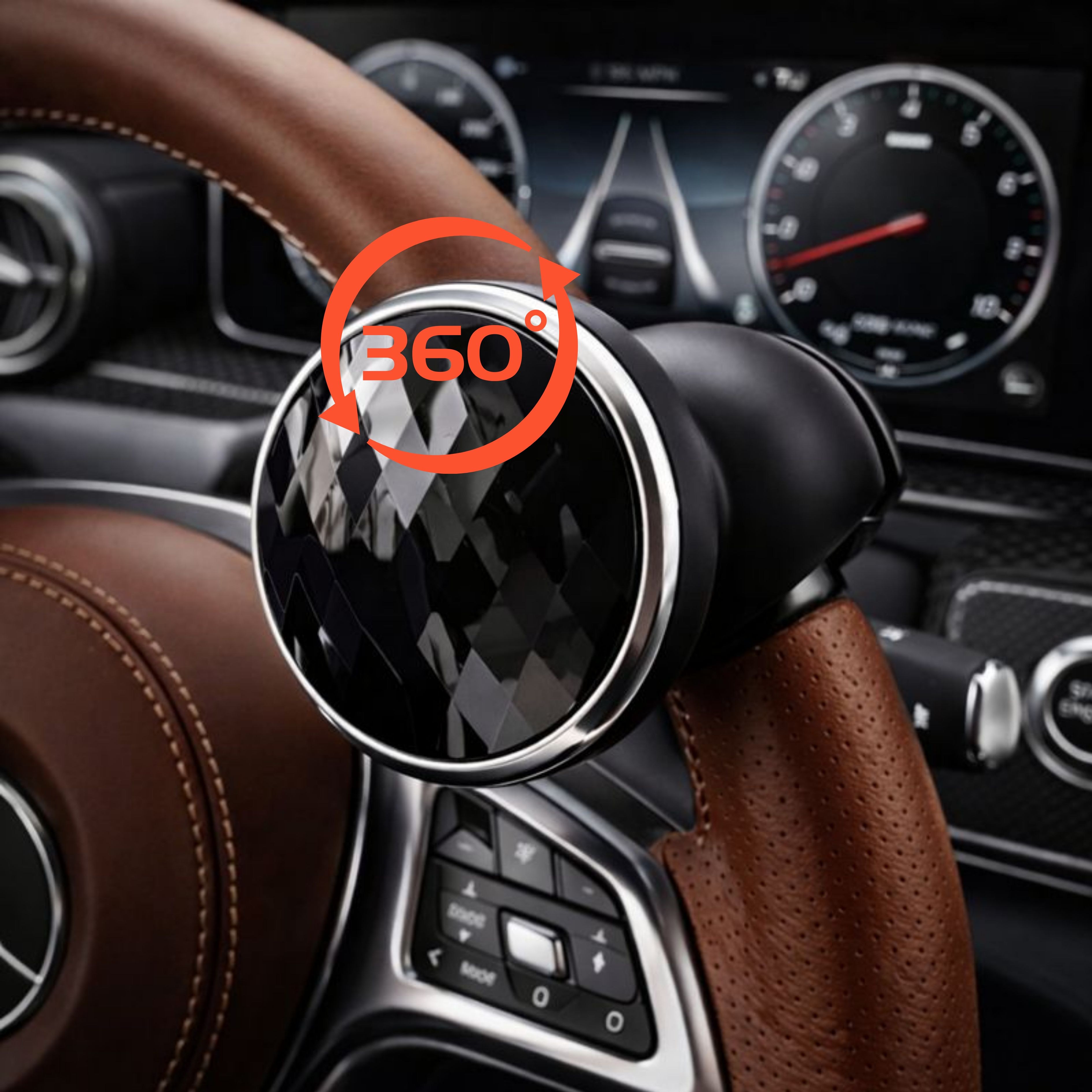 포레샵 간편설치 360도 회전 파워핸들, 블랙 15,000원