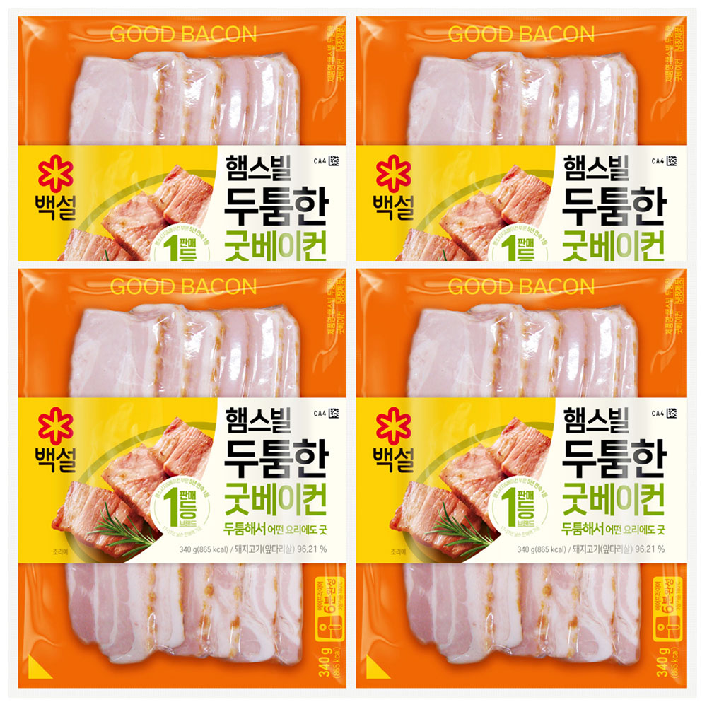 CJ제일제당 백설 햄스빌 두툼한 굿베이컨 26,200원