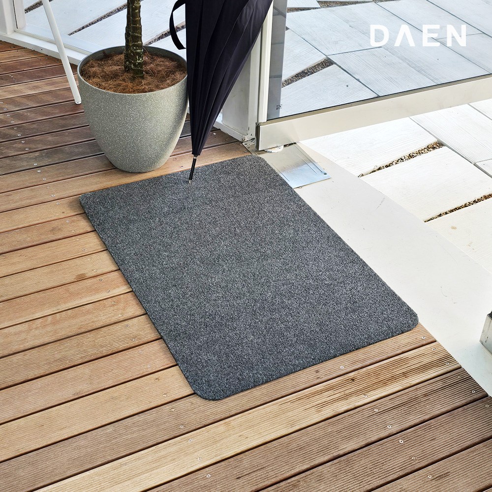 다앤몰 도어매트 눈비오는날 물기흡수 출입구 현관매트, 차콜, 1개 16,000원