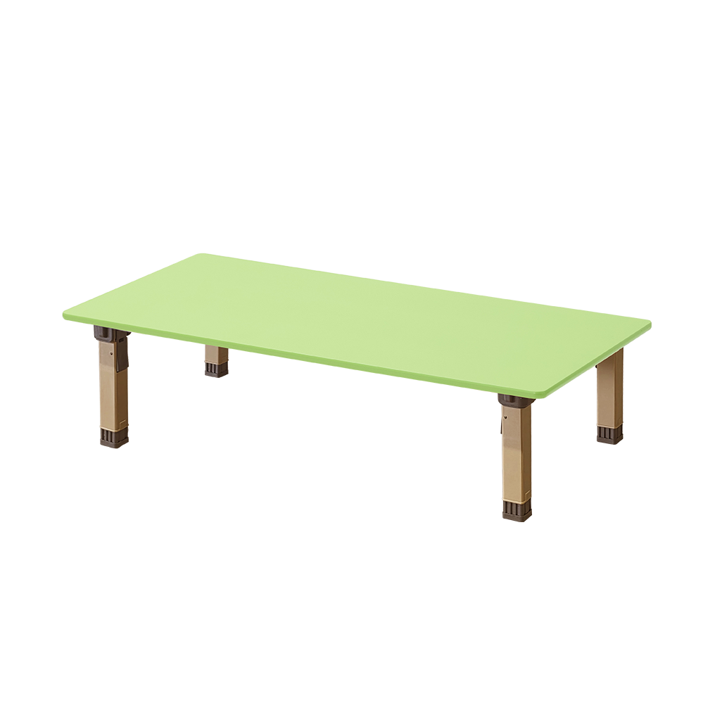 교연교구 학교.가정.교회.유치원.어린이집 전용 높이조절 접이식 [소형] 사각 책상, 연두 소형칼라280/접이식 79,900원