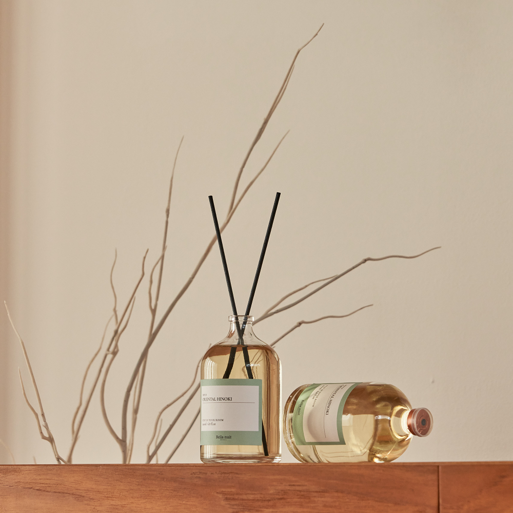 벨라누이 히노끼 편백 편백나무 실내 화장실 원룸 우디향 디퓨저 방향제 200ml, 1개, 200ml 28,800원