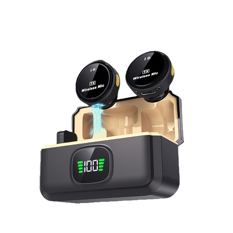 BIKASU 스마트폰 무선마이크 노이즈 캔슬링 블루투스 마이크 촬영용 28,170원