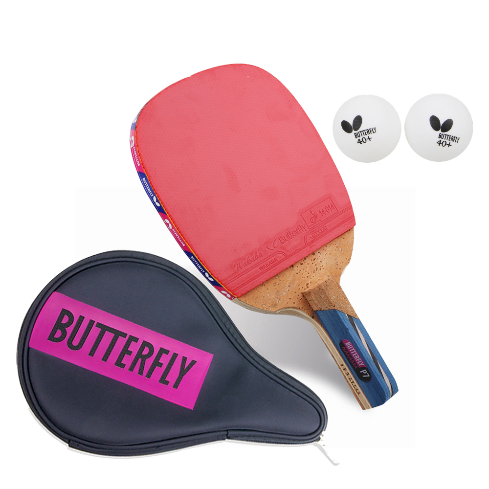 버터플라이 NAKAMA P7 (펜홀더) + 탁구공 2p + BD로고풀케이스(로즈) 100,970원