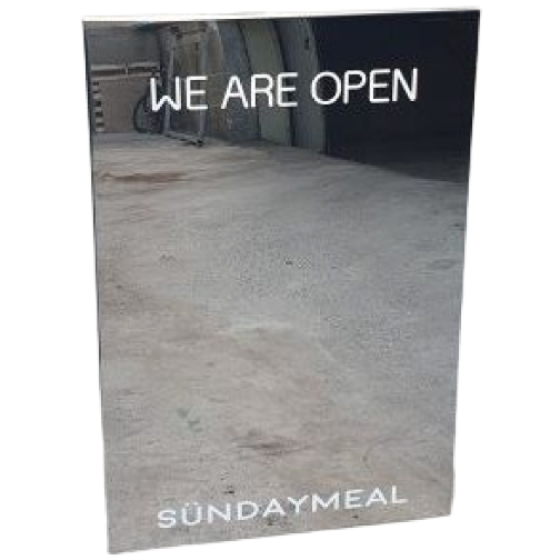 [ MMCM ] 와이드형 입간판 개업선물 스텐 스뎅 골드 실버 블랙 유광 무광 미러 카페 90,000원