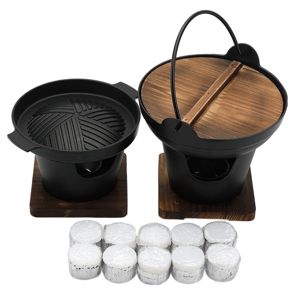 노뉴 싱글 미니화로 NONEW-MB1000 + 미니 냄비 MP2000 + 에탄올 고체연료 15g x 10p 세트 41,900원