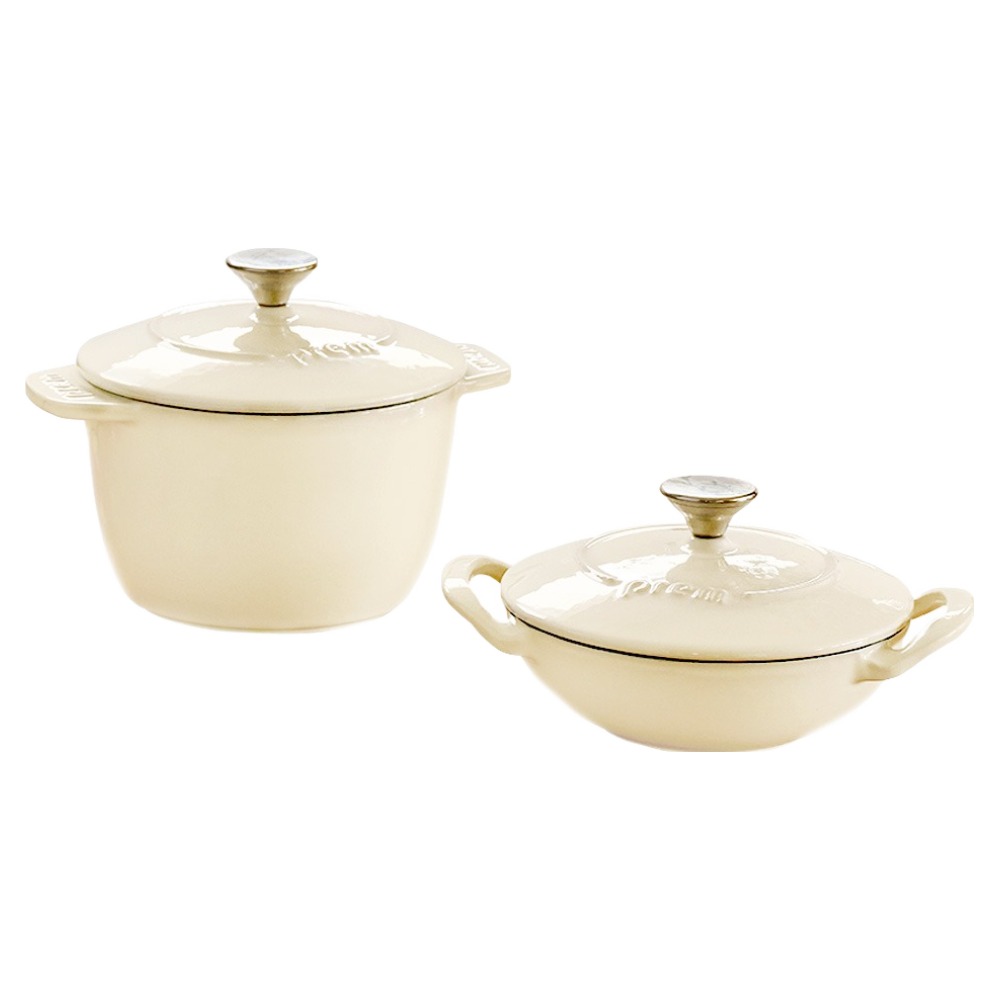 프렘 인덕션 무쇠냄비세트 2개 36,320원