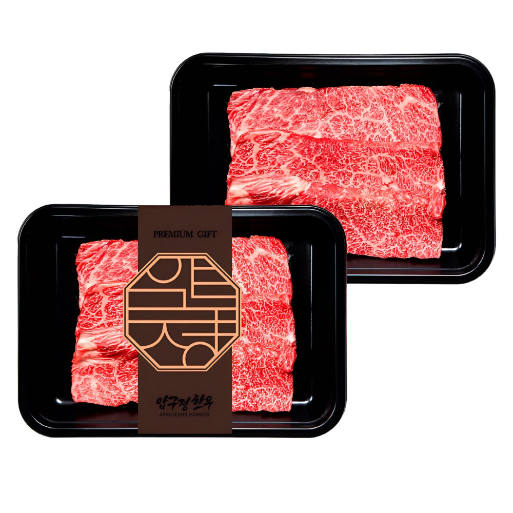 [냉장] 한우 살치살 구이용 1++(7이상) 400g(200gx2) 특수부위 살치 스테이크 바베큐 캠핑 투뿔한우 마장동 프리미엄 소고기 | 압구정한우, 200g, 2개 105,340원