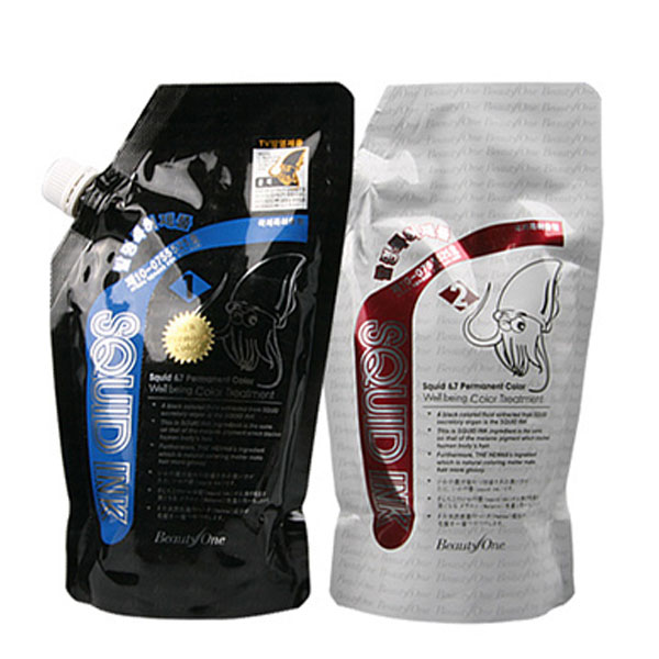 뷰티원 스퀴드 뉴프리미엄 오징어먹물 칼라 염모제 1제 500g + 2제 500g, 7WB 웜브라운, 1개 10,950원