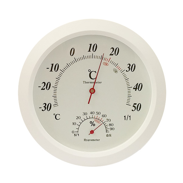 실내 실외 온습도측정기계 - 아날로그 원형 ( DK-230 230mm ), 1개 13,390원