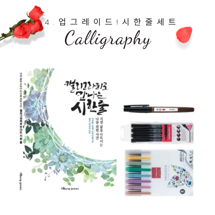 화신문구 캘리그라피가 처음인 당신에게 추천하는 캘리 입문자 세트 15,900원