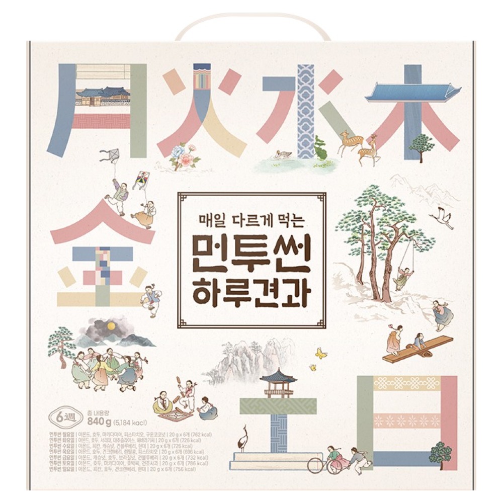 먼투썬 6주 하루견과, 840g, 1개 35,900원