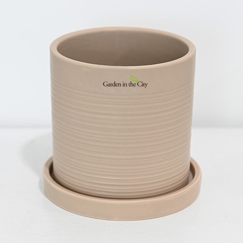 도시정원 파스텔 도자기 베이직 화분 받침세트 4,500원