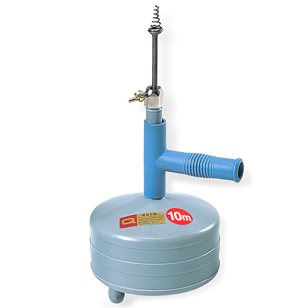 에이스샵 국내생산 스프링 청소기 변기뚫기 압축기 뚜러펑 뚫어뻥, 10M 13,900원