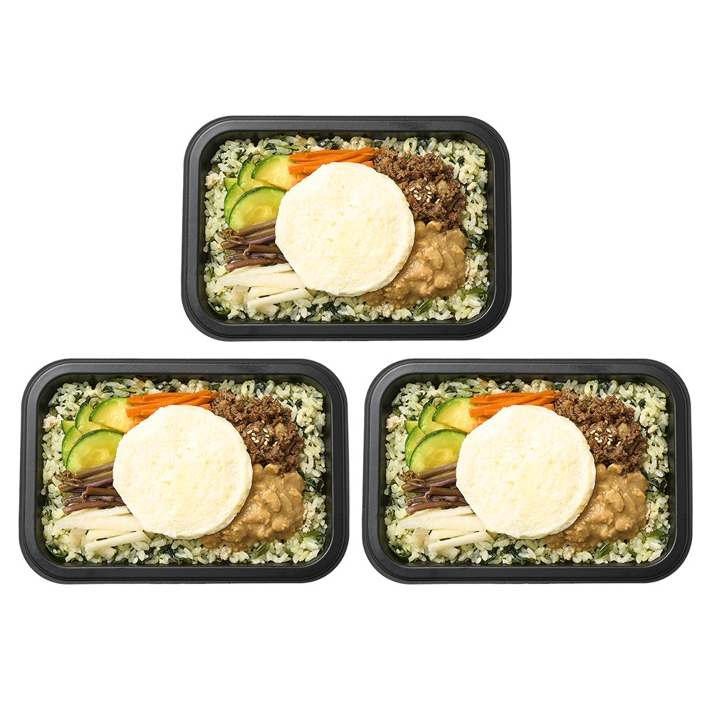 굿스푼 저당 강된장 비빔밥 양많은 300g 도시락 간편식 냉동 집밥 대용 당뇨 방학 설 명절 선물 임당 식단관리 3팩 / 6팩, 300g, 3개 25,700원