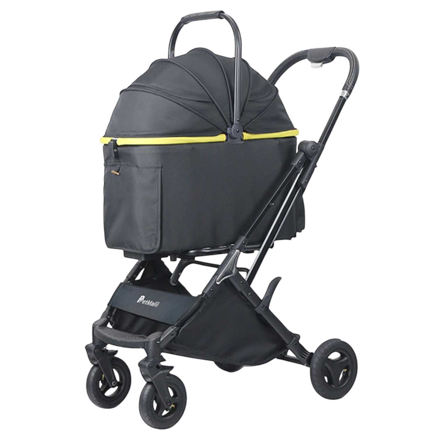 펫말리 에어네스트 듀얼 애견유모차 에어바퀴 원터치 폴딩 바구니 분리형 276,500원
