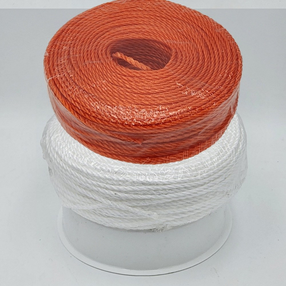 공사 농사 작업용 나일론끈 빨래줄 PP로프 3mm x 110m, 백색 6,300원