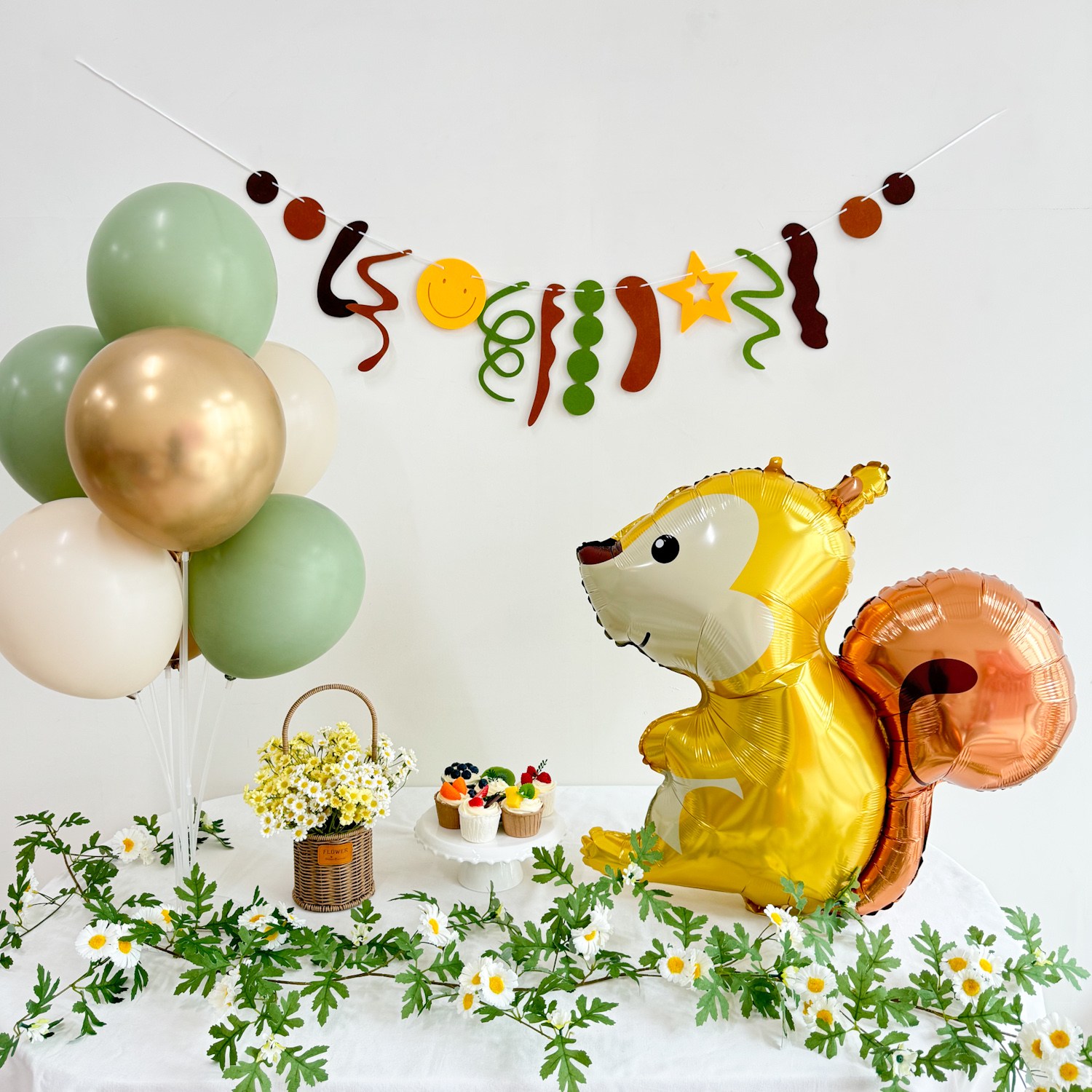 쏙쏙마켓 숲속 동물 친구들 생일파티, 1세트, 다람쥐 세트 17,000원