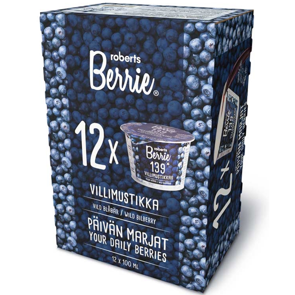 로버츠베리에 야생 빌베리 12p, 100ml, 12개 70,580원