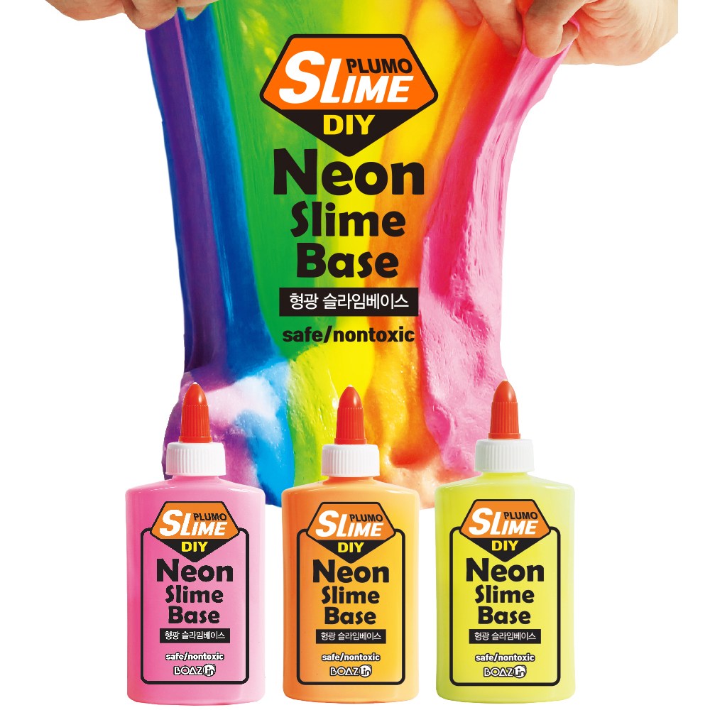 6000 쁠루모 네온 슬라임 베이스 촉감놀이 형광노랑 6,830원