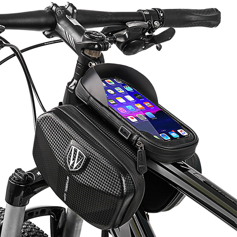 자전거가방 핸드폰 휴대폰 수납가방 자전거 방수 프레임 보관가방 라이딩가방, 1개, 단일색상 25,100원