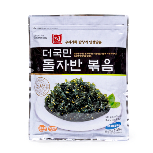 더국민 돌자반볶음, 500g, 1개 12,400원
