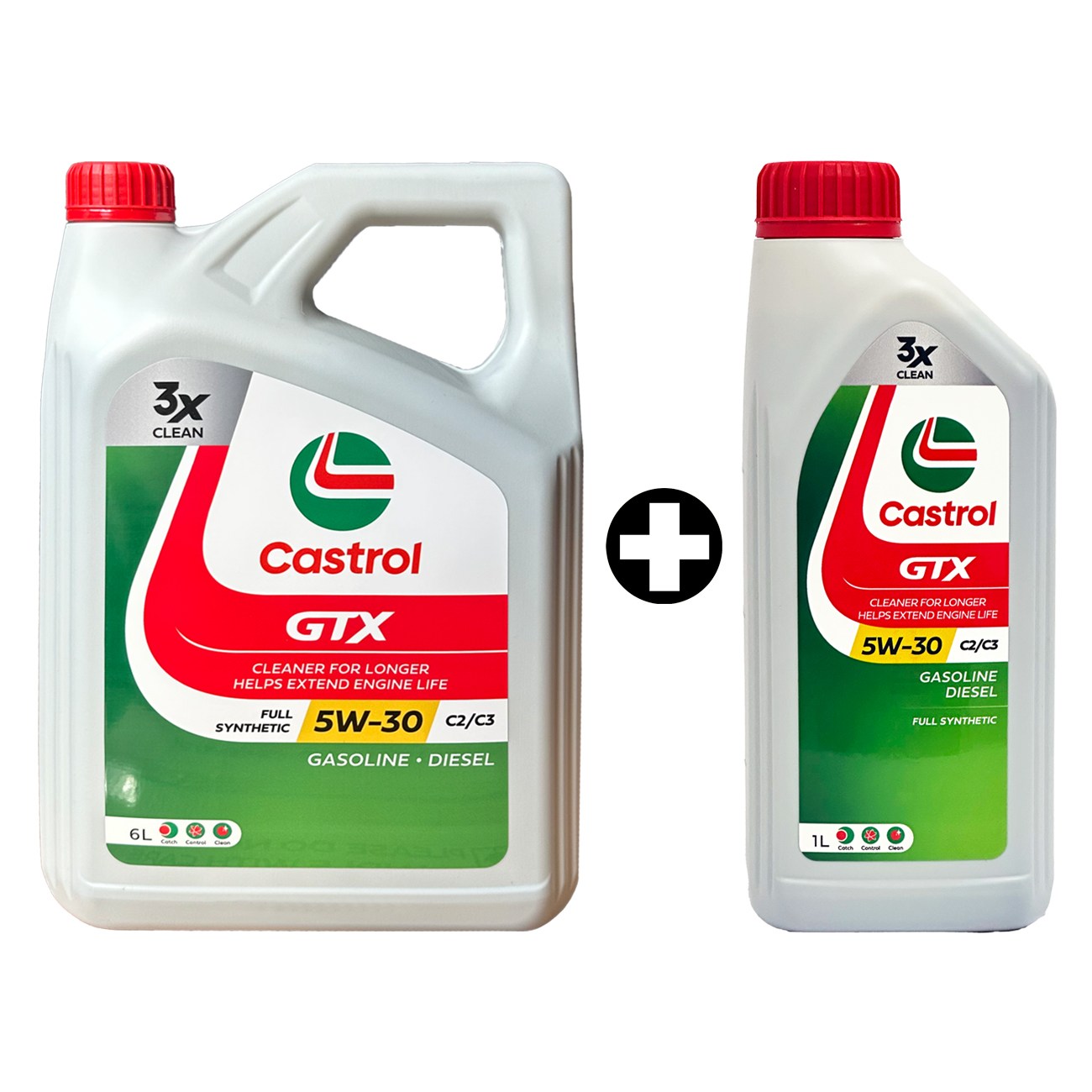 캐스트롤 Castrol GTX C2C3 5W-30 7리터 SET (6리터+1리터) 32,380원