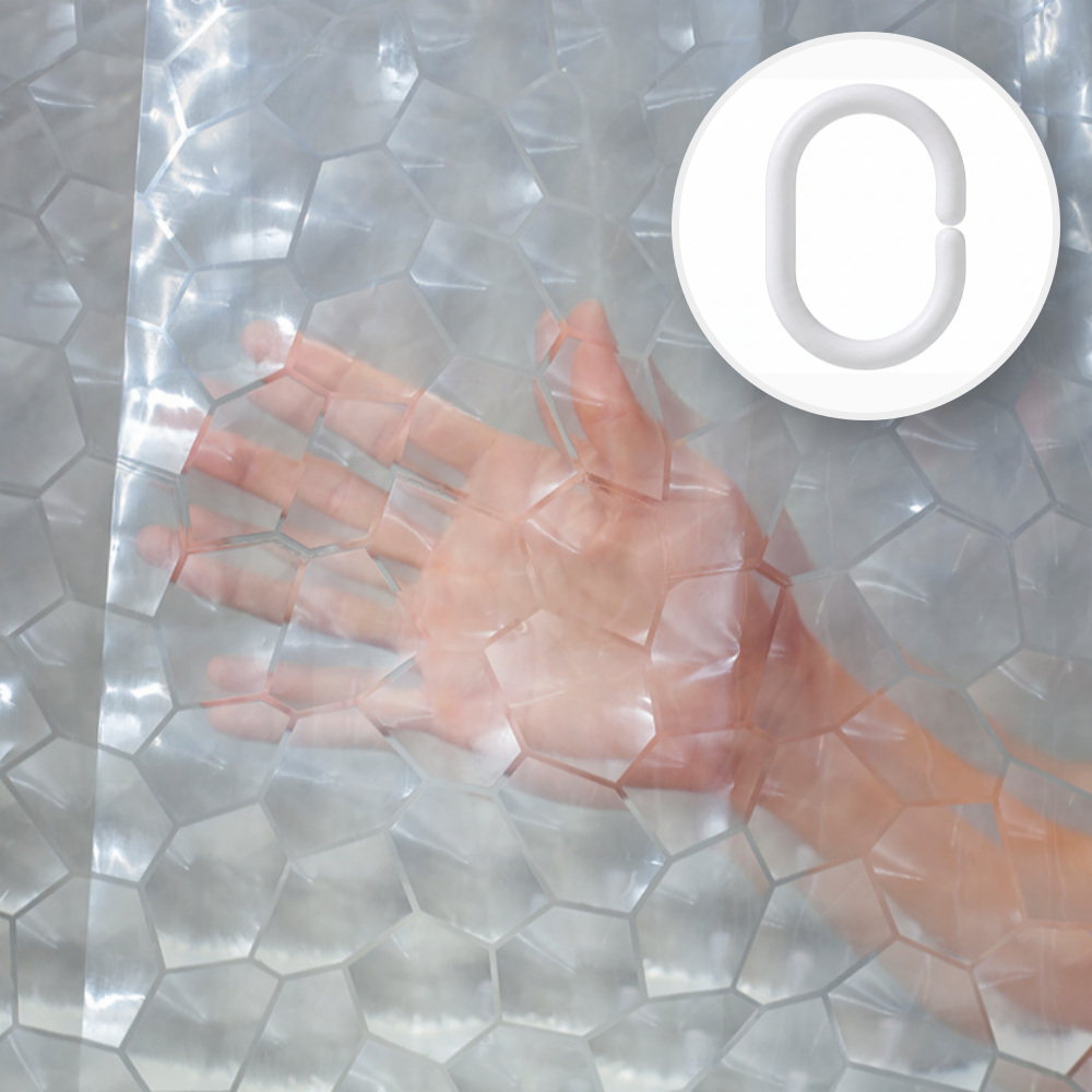 리즈앤모어 방수 샤워커튼 곰팡이 방지 9,900원