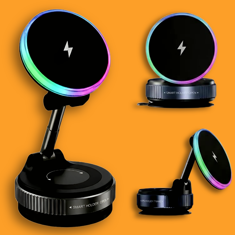 카로로 차량 진공 흡착 무선충전 맥세이프 휴대폰 거치대, 검정, QR-2A 35,700원