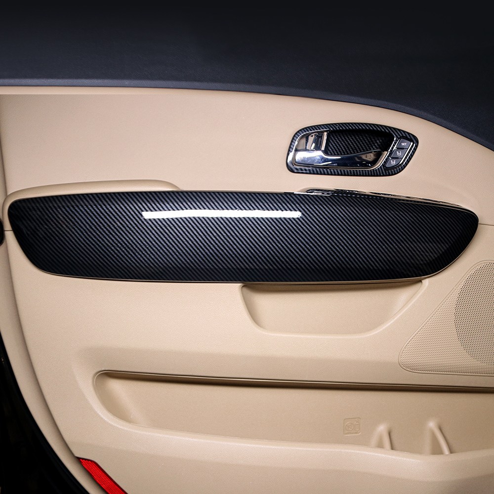 더블랙 호환 더뉴 올뉴 카니발 리무진 실내 튜닝 용품 도어프레임 도어내캐치 커버 카본 몰딩 46,500원