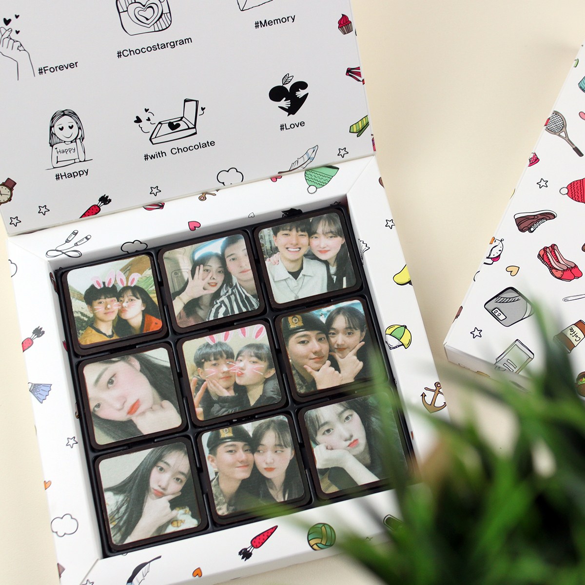 모어 댄 초콜릿 행복한 순간의 사진을 초콜릿으로 제작하는 포토에디션 초콜릿 9구 9포토에디션 초콜릿 리얼초콜릿 29,900원