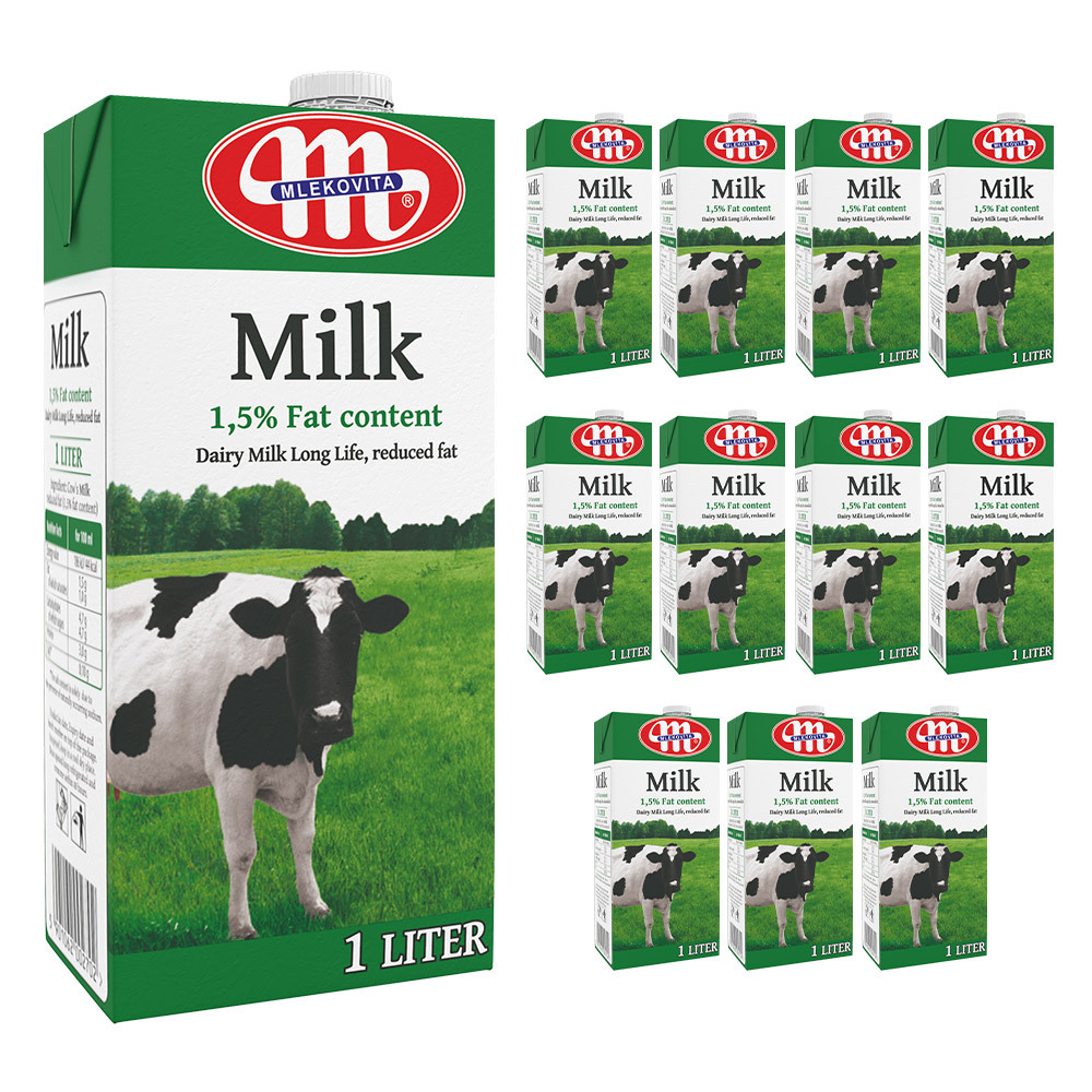 믈레코비타 1.5% 저지방 멸균우유 19,500원
