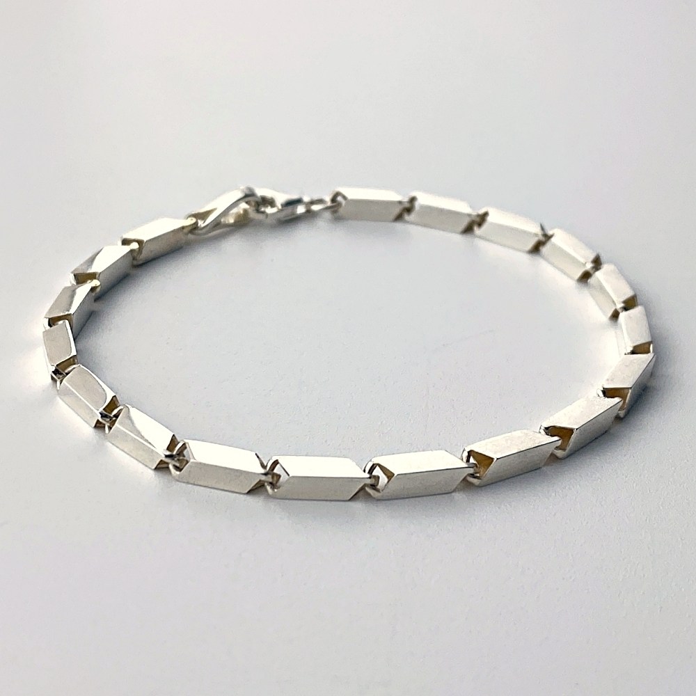 르제이실버 925 대나무 실버 체인 은팔찌 커플 남자 여자 319,000원