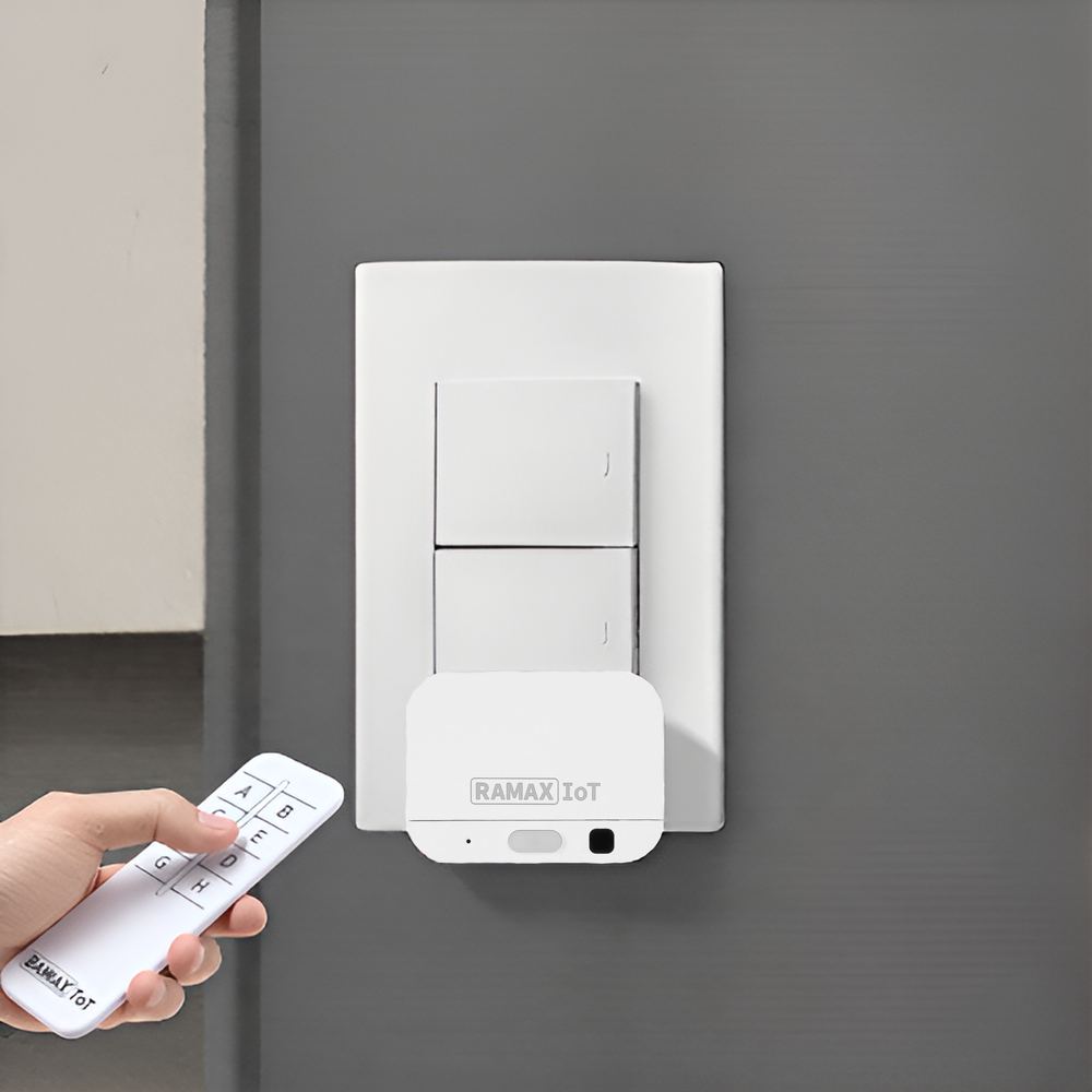 라맥스 리모컨 미니 스위치 누워서불끄기 무선 IR리모컨 포함 RSA-021R, 1개, 현재가 27,000원