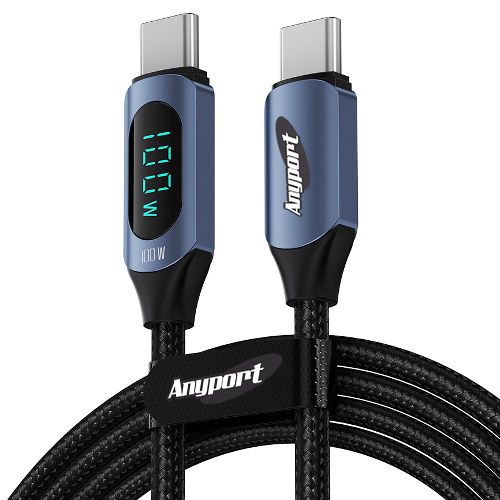 애니포트 디스플레이 Type C to C PD 100W 고속충전케이블 AP-CTCD100W 7,740원