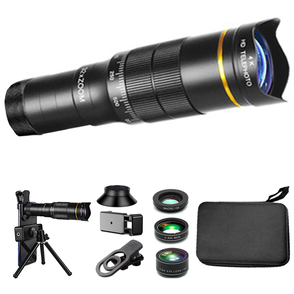 MOKIN 콘서트 hd 단망경 22X 고성능 신축주밍 미니 손떨림 방지 세트, 현재가 35,000원