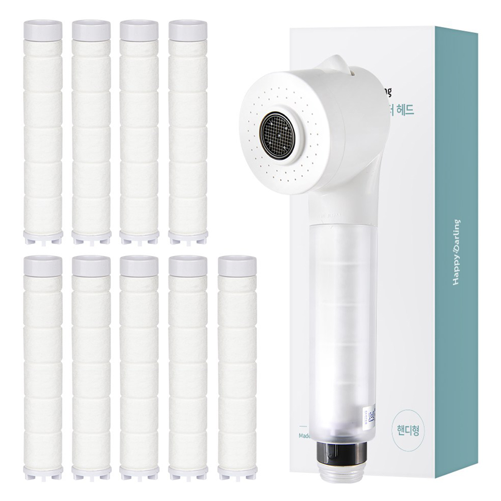 해피달링 주방 싱크대 수전 필터 핸디형 + 리필필터 9p 세트 JWK-200-2 44,600원