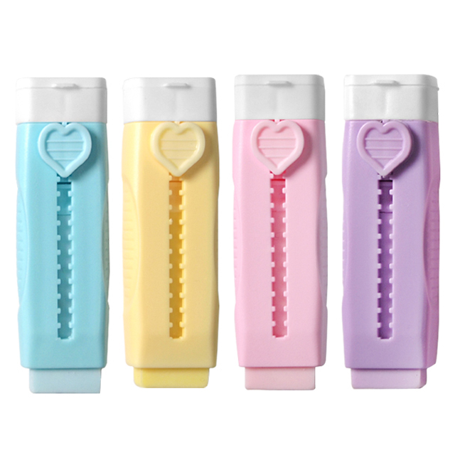 투영디자인 하트 슬라이드 지우개 4종 세트 16,900원