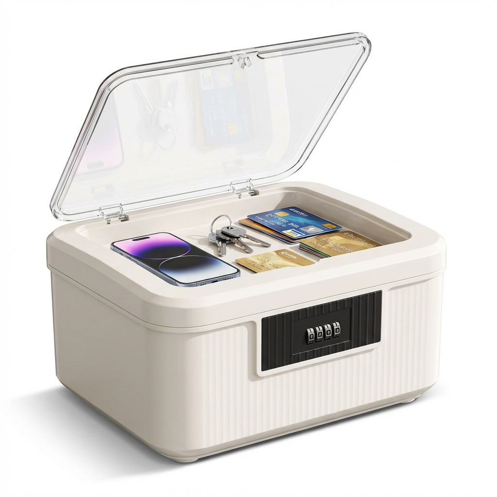 안심가 가정용 다용도 비밀번호 수납함 보관함 리빙박스 36,800원