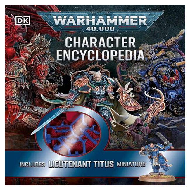 Warhammer 40,000 Character Encyclopedia:Includes Lieutenant Titus Miniature - 루테넌트 타이투스 미니피규어 28,000원