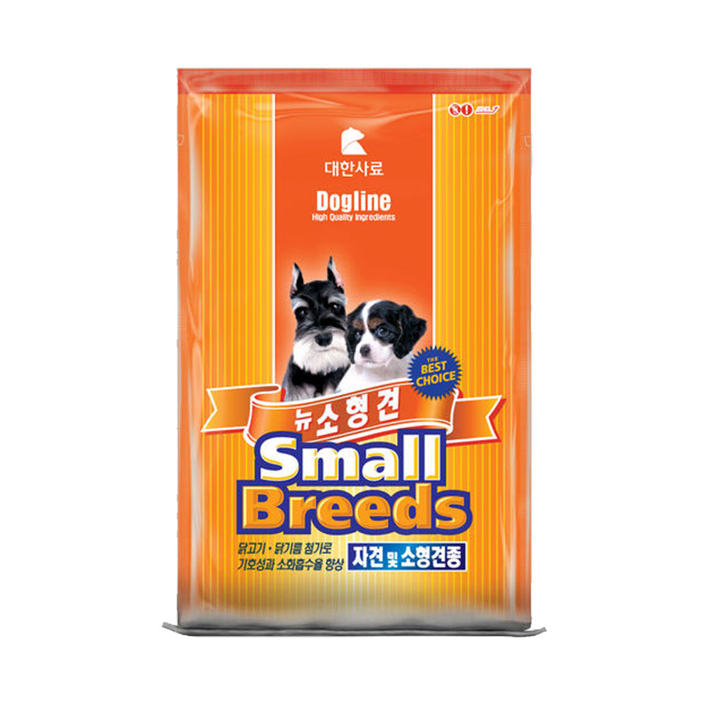 대한사료 도그라인 뉴소형견 10kg 자견사료, 곡물, 10kg, 1개 23,800원