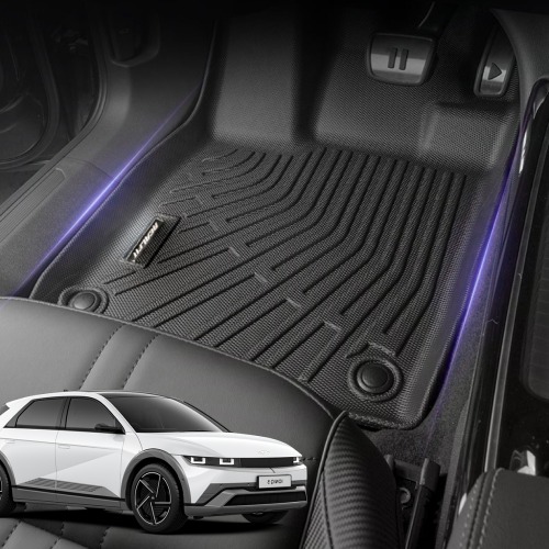 리얼핏 더 뉴 아이오닉5 1-2열 논슬립 3D TPE 실내매트 호환, 검정, EV 109,000원