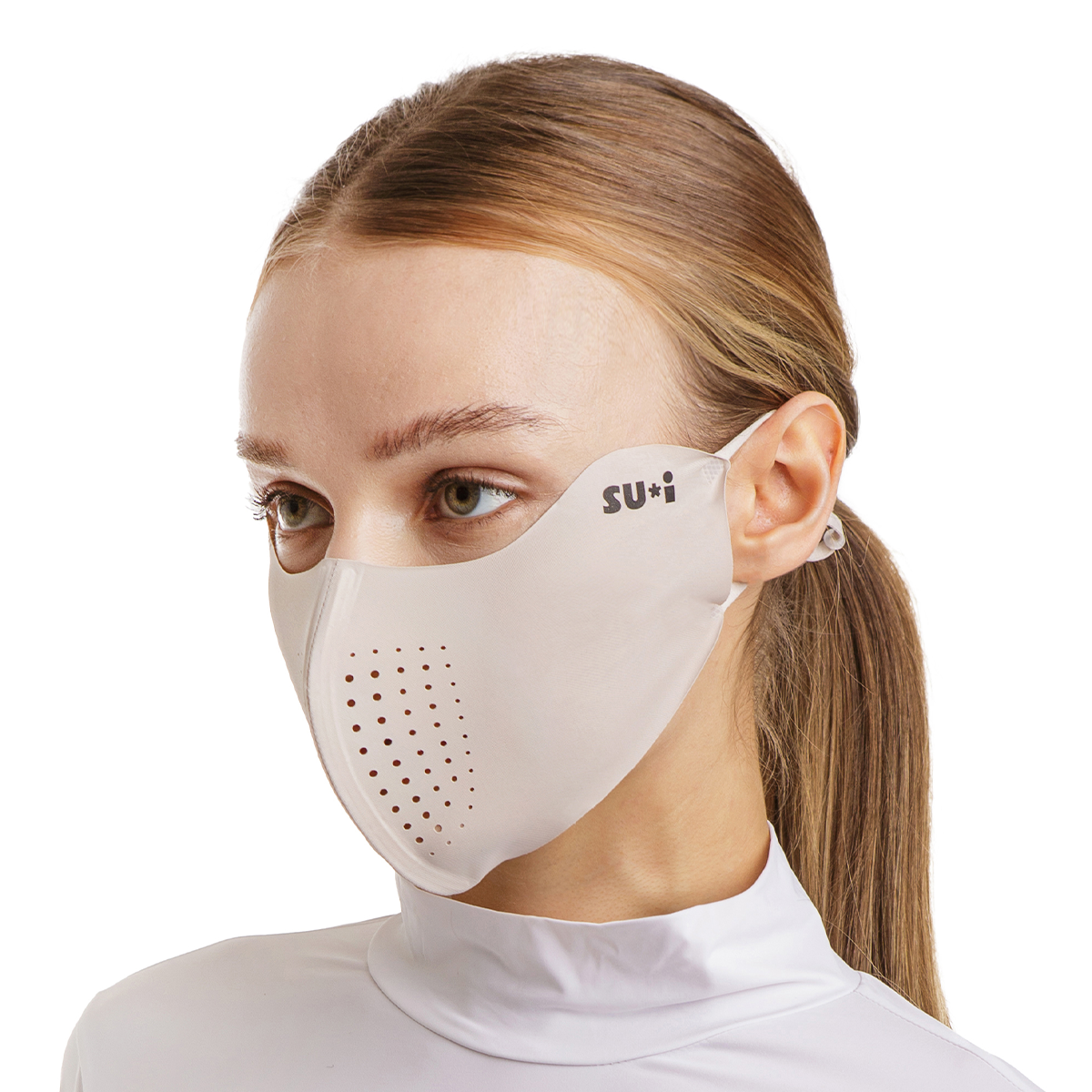 수이골프 X시리즈 X1 라이트 여름용 UV 자외선 차단 스포츠 마스크 골프 등산 러닝 얼굴햇빛가리개 국내생산, 베이지, 1개 17,000원