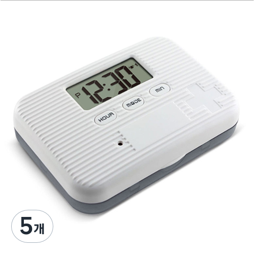 그뤠잇라이프 365일 스마트 알리미 알약케이스 그레이 99,500원