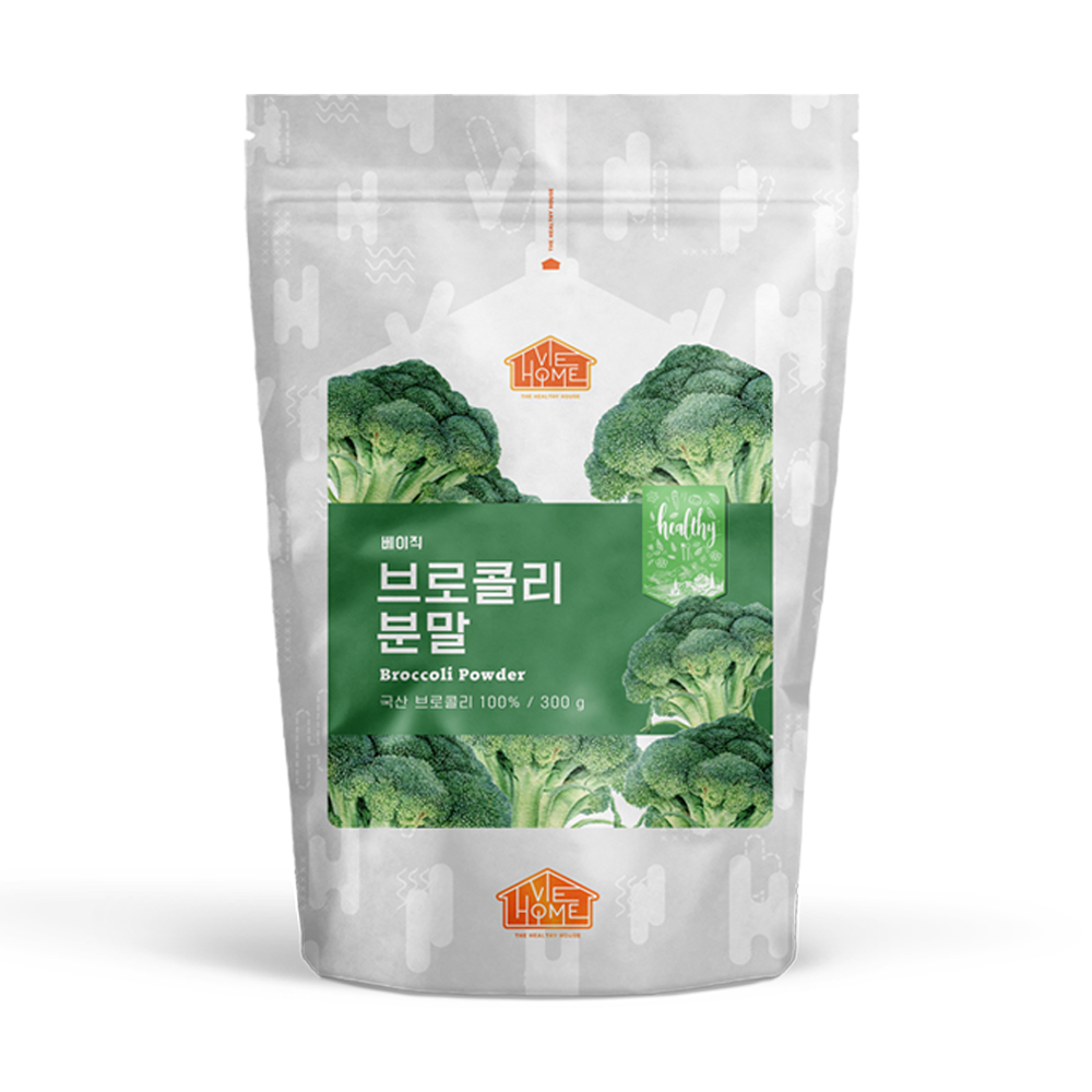 건강한우리집비옴 베이직 국산 브로콜리 분말 가루, 300g, 1개 12,900원