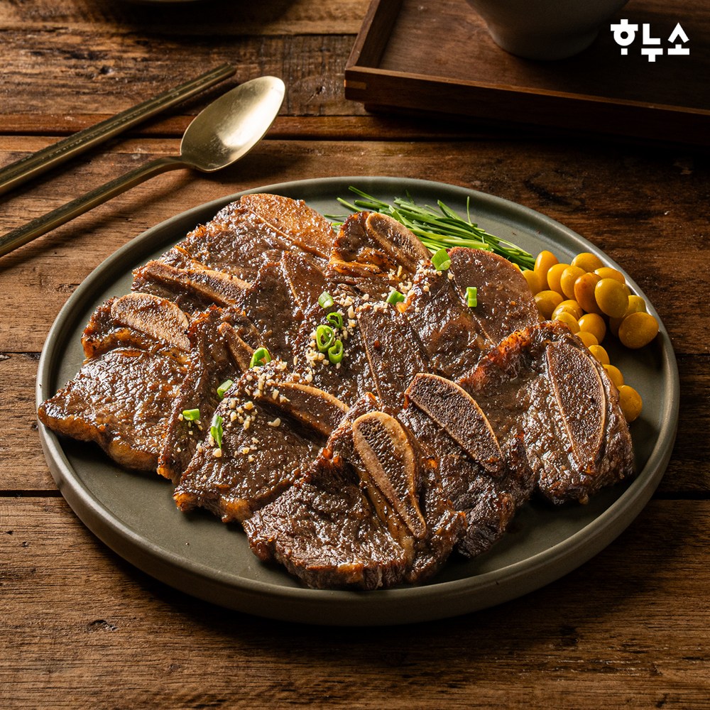 하누소 양념 LA갈비 500g, 3개, 500g 75,000원