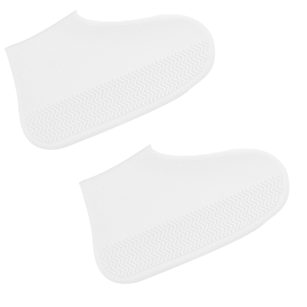 레인부츠 실리콘 방수 신발커버, 2세트, 화이트 M 6,500원