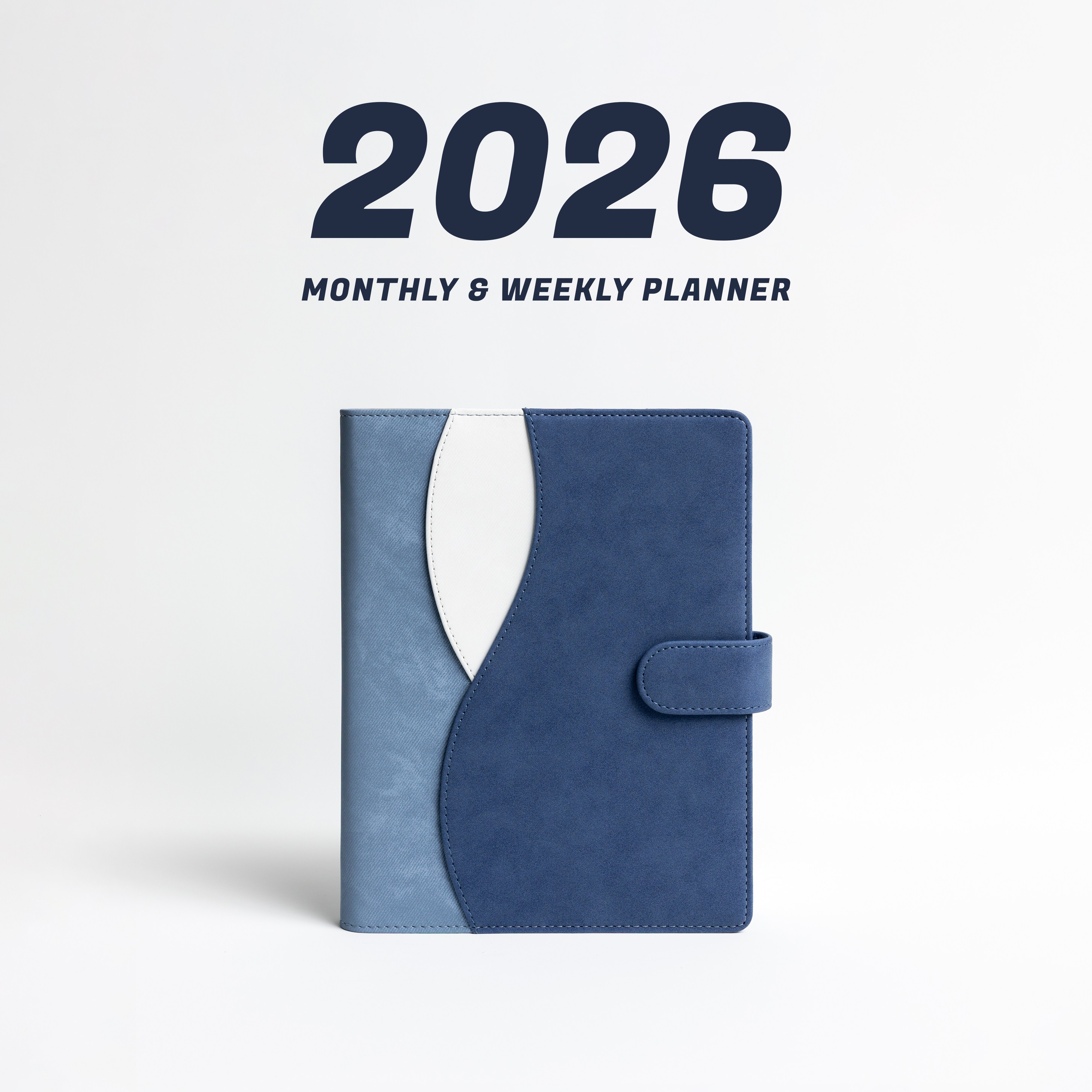 WAVY 프리미엄 6공 비즈니스 2026년 날짜형 다이어리, 코지 블루 (날짜형), 1개 17,180원