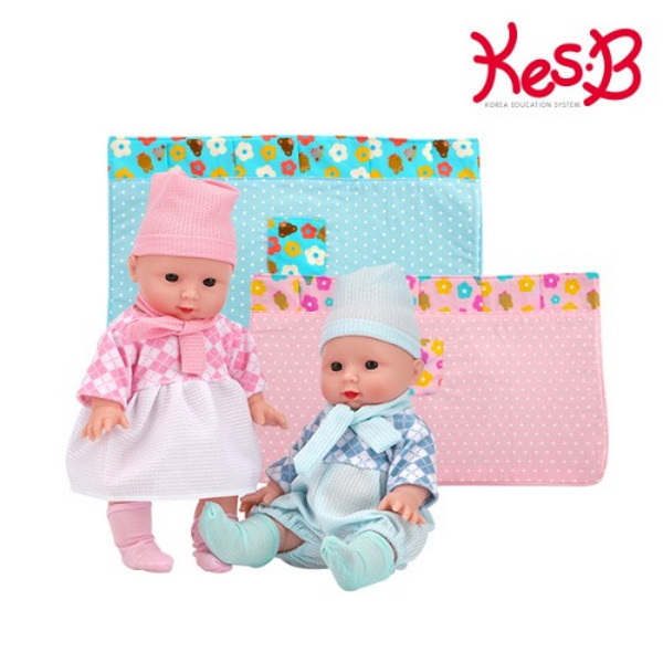 캐스비 플레이 코코어부바인형+포대기2장세트(1373set) 53,600원