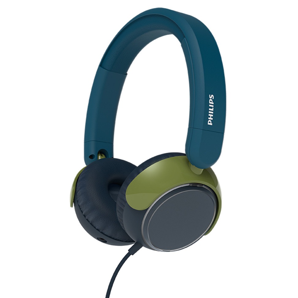 필립스 아동용 음량제한 오디오 공유 C타입 어댑터 유선 헤드폰 3.5mm, TAK2000, 크리스탈 틸, 패시브노이즈캔슬링(PNC) 29,900원