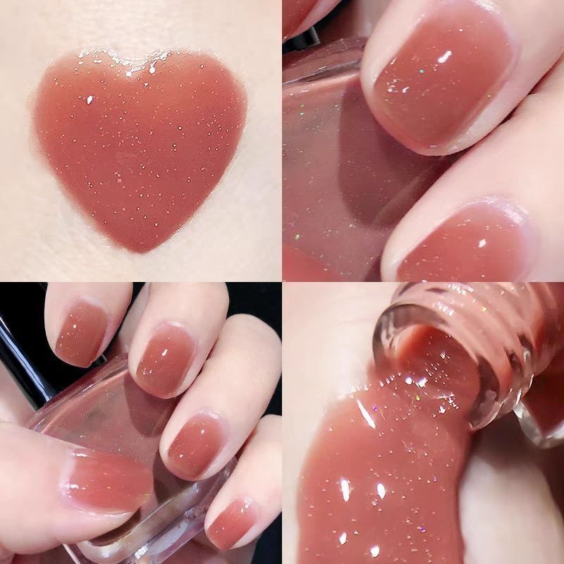 1+1 젤리 네일젤 로즈핑크 샴페인골드 그라데이션 투명 글로시 노램프 셀프 네일젤, 2개, 7.5ml, 강화유리 탑젤 26,700원